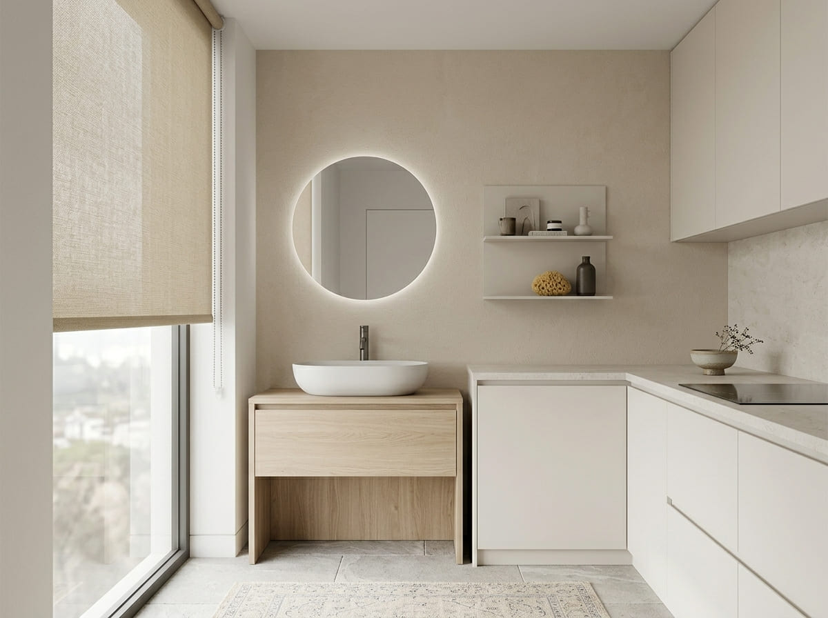 Cortinas y rollers para baños y cocinas - Imagen & Estilo