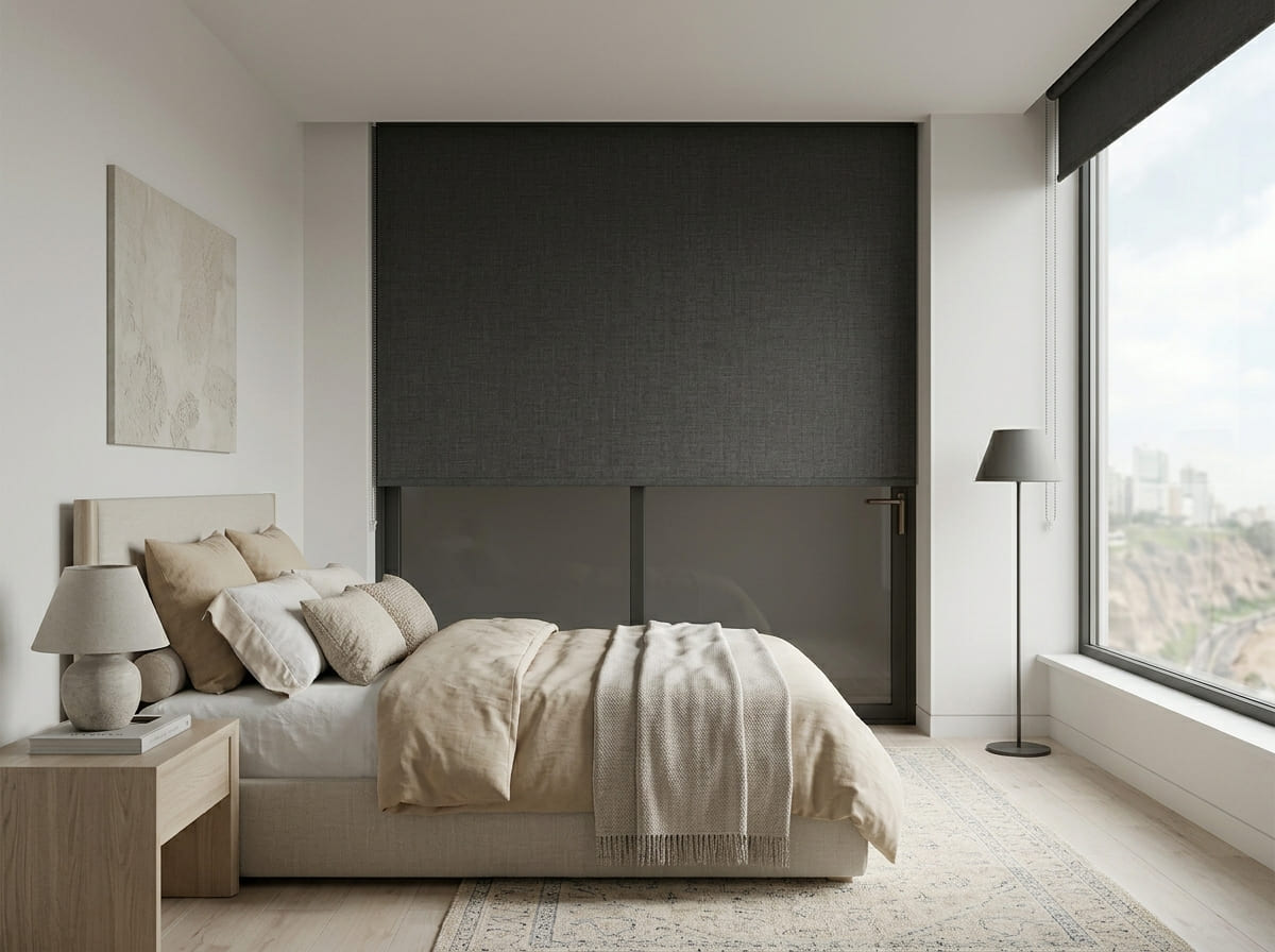 Cortinas y rollers para dormitorios - Imagen & Estilo