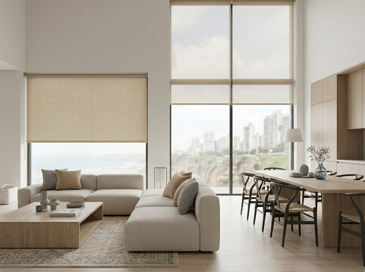 Cortinas y rollers para oficinas - Imagen & Estilo